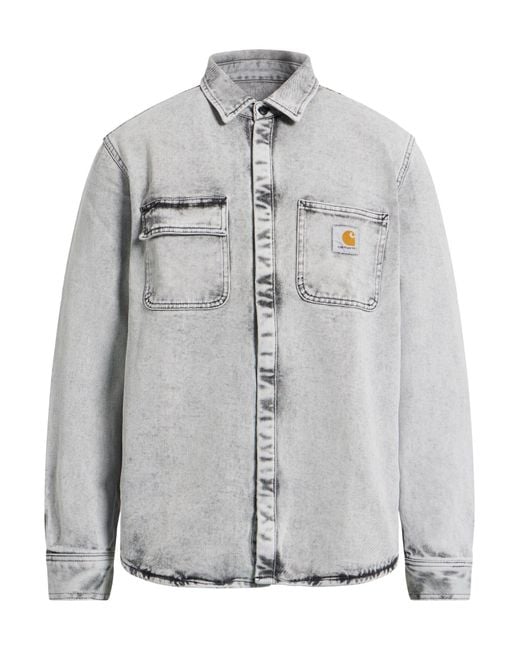 Chemise En Jean Carhartt pour homme en coloris Gray