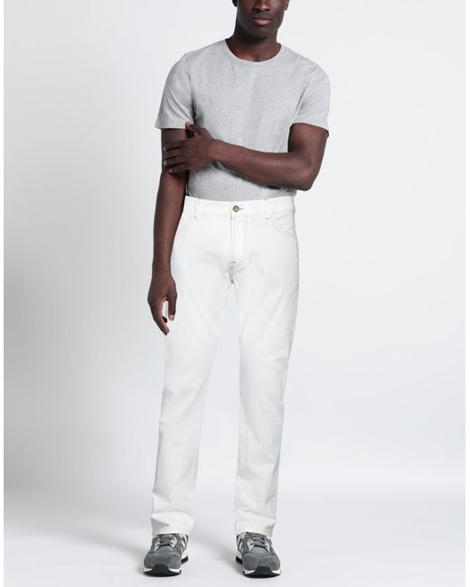 Pal Zileri White Trouser for men