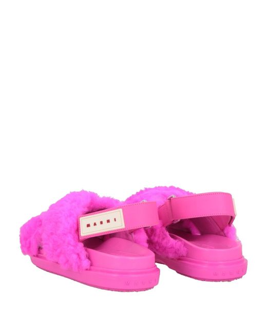 Sandales Marni en coloris Pink