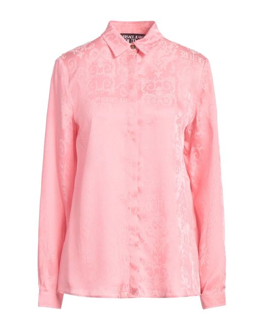 Camisa Versace Jeans Couture de color Pink