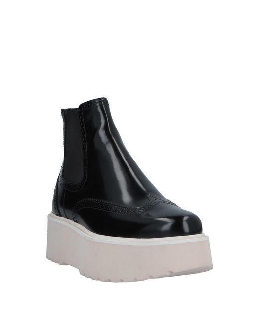 Hogan Black Ankle Boots
