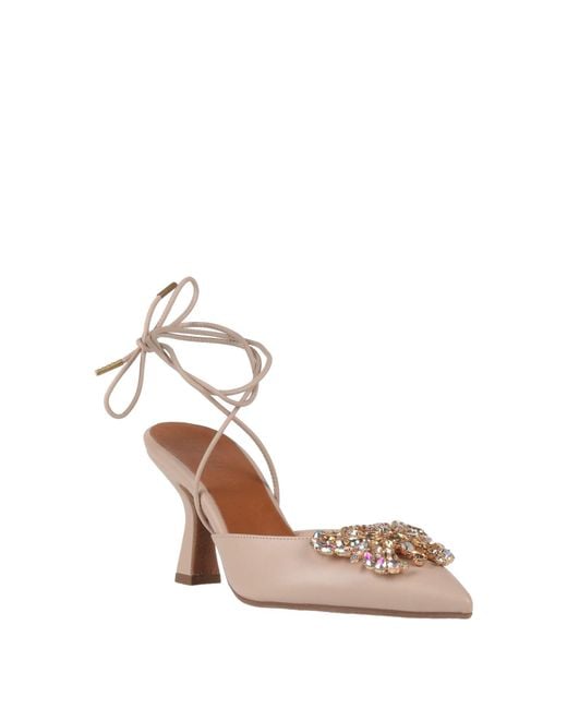 Lorenzo Mari Pink Pumps