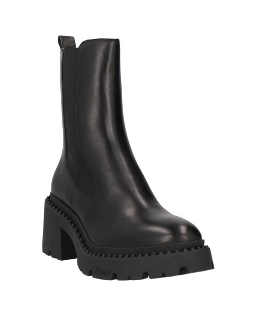 Ash Black Ankle Boots