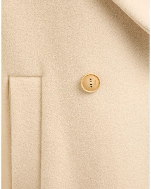 Hevò Natural Coat Virgin Wool, Polyamide