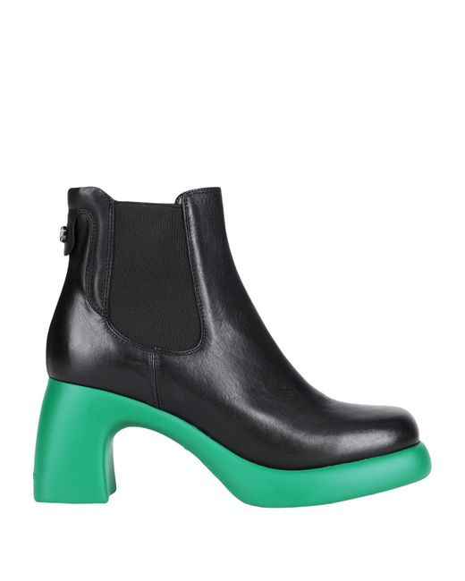 Karl Lagerfeld Green Ankle Boots