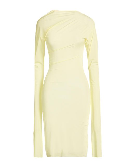 Dries Van Noten Yellow Midi Dresses