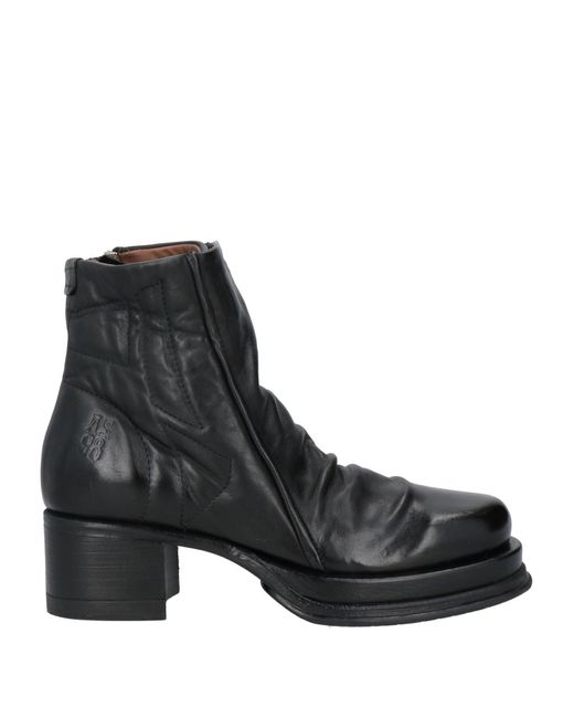 A.s.98 Black Ankle Boots