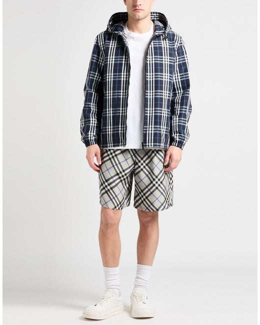 Burberry Blue Jacket Polyamide for men