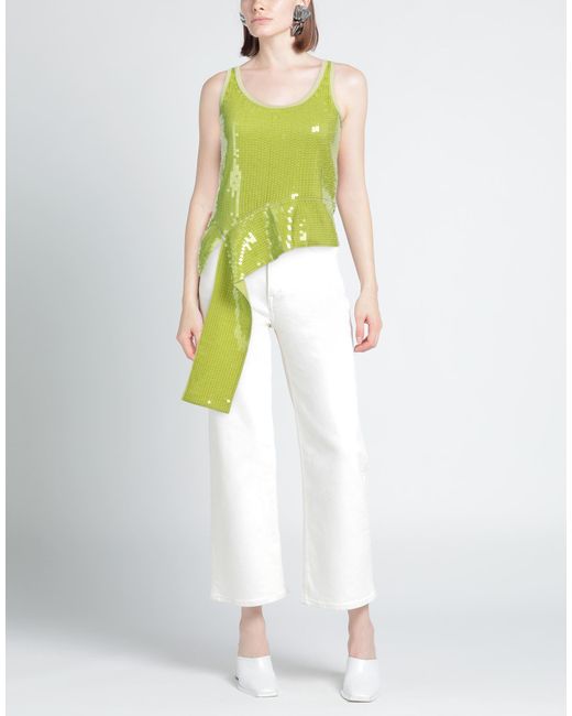 Helmut Lang Green Top