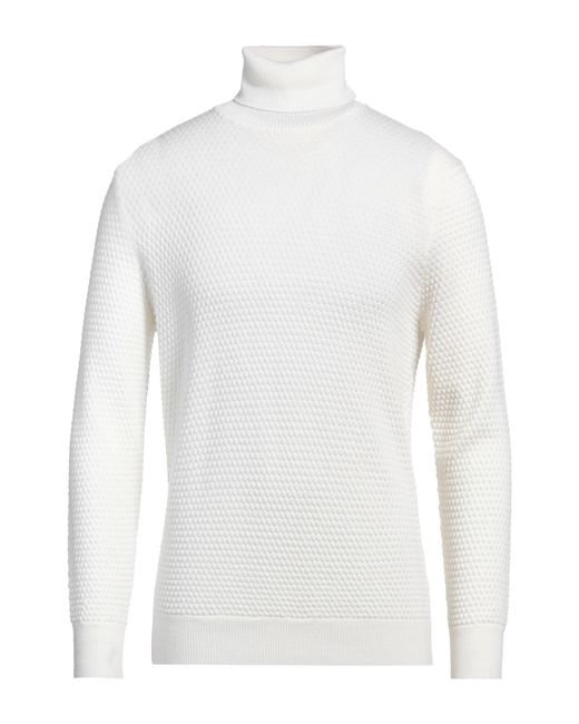 Kangra White Turtleneck for men