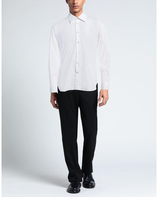 McQueen White Shirt for men