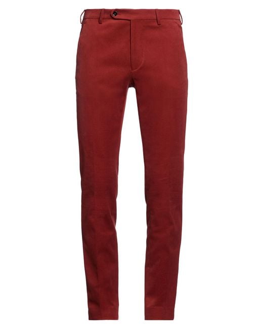 Berwich Red Pants for men