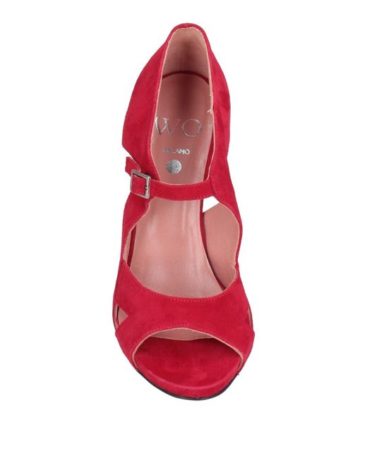 Wo Milano Red Pumps Leather