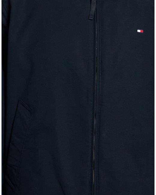 Tommy Hilfiger Blue Jacket Elasterell-P, Polyester for men