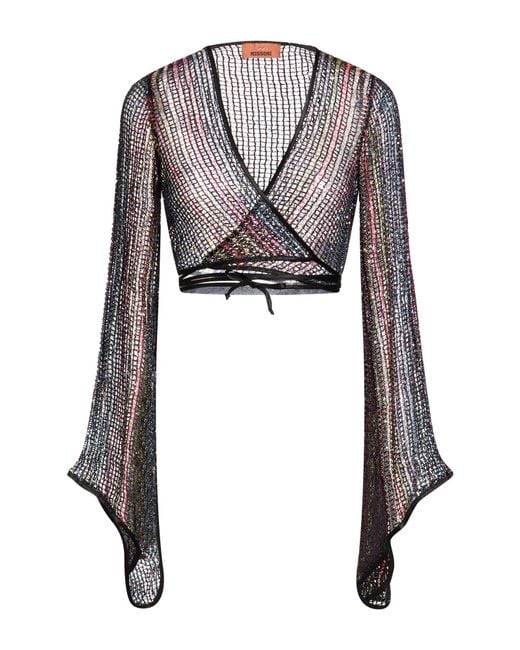 Cache-Cœur Missoni en coloris Black