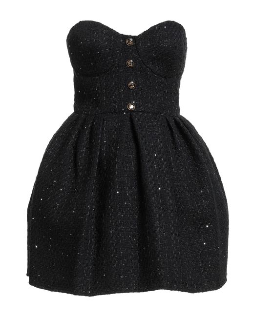Vestito Corto di Elisabetta Franchi in Black