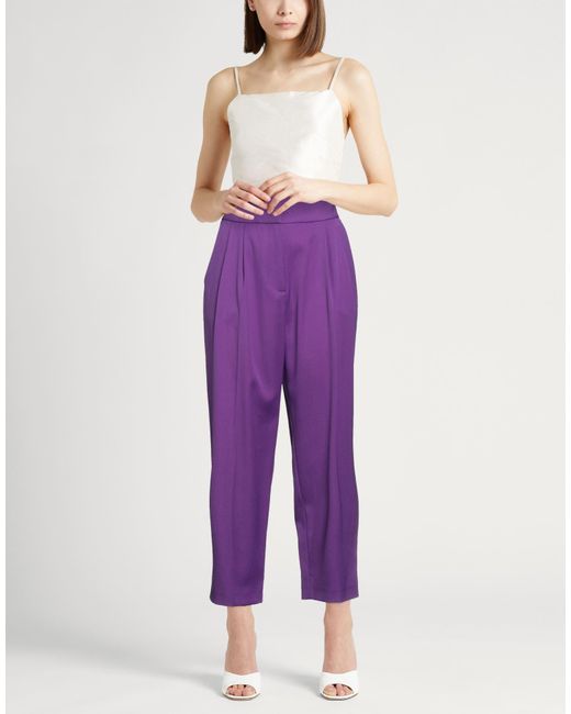 Fabiana Filippi Purple Trouser