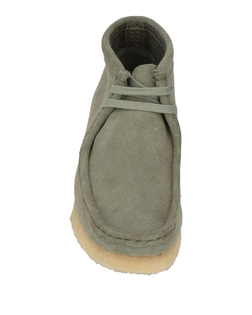 Clarks Green Ankle Boots