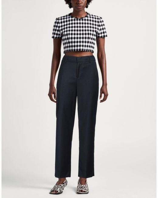 Dondup Blue Pants Virgin Wool, Elastane