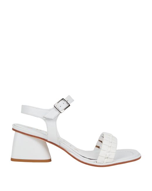 Bruglia White Sandale