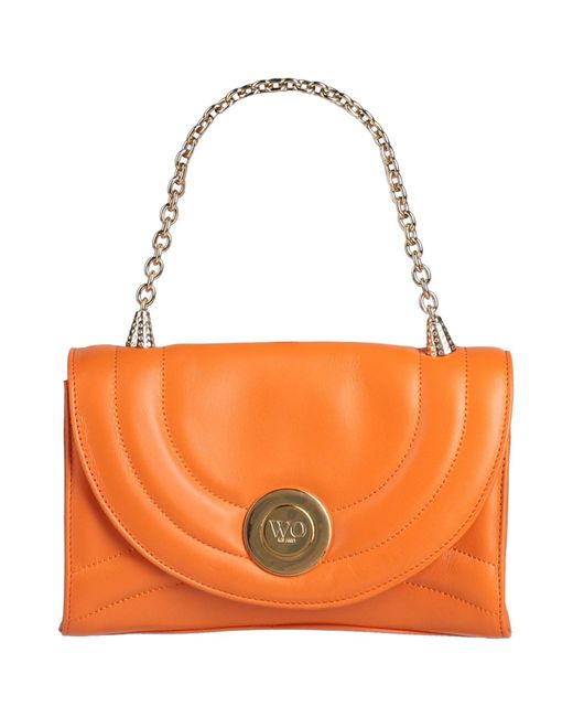 Wo Milano Orange Handbag
