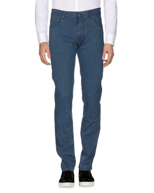 Harmont & Blaine Blue Trouser for men