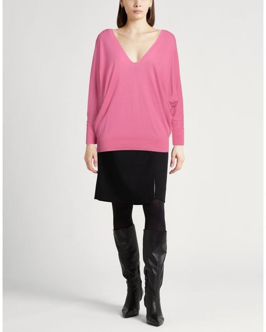 Pullover Malo de color Pink