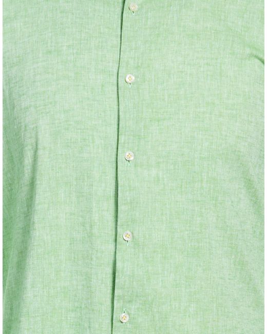 Manuel Ritz Green Shirts for men