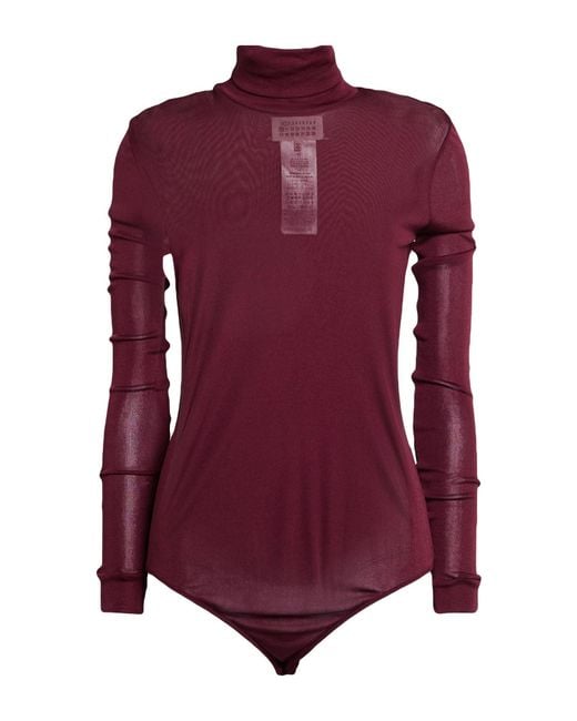 Maison Margiela Purple Bodysuit