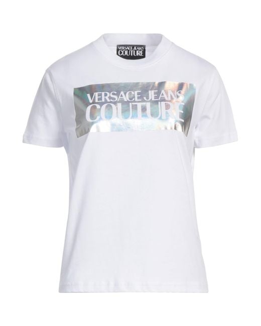 Versace Jeans Couture White T-Shirt Cotton