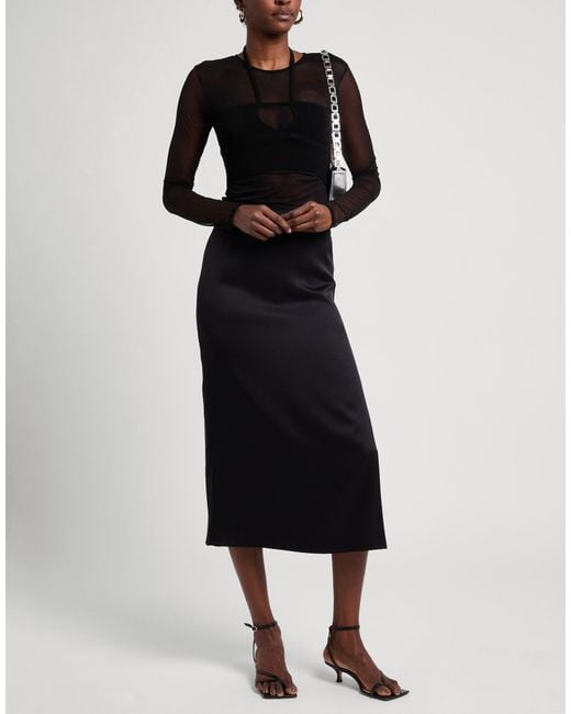 Dondup Black Bodysuit Polyamide, Elastane, Viscose, Polyester