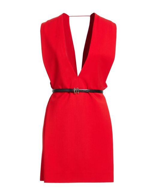 Sportmax Red Mini Dresses