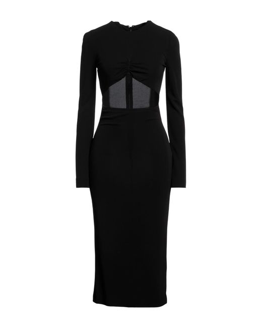 DSquared² Black Midi Dress