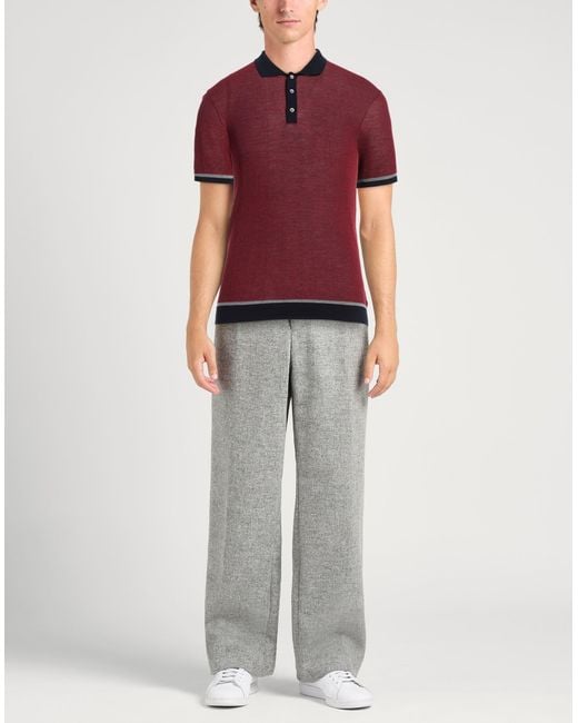 Zanone Pullover in Red für Herren