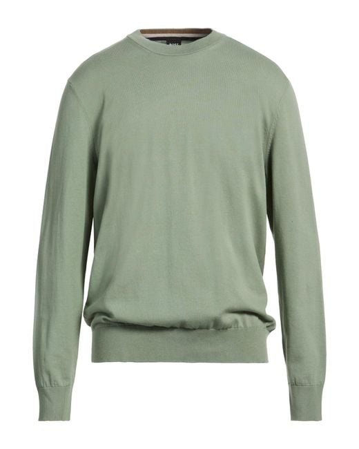 Pullover Boss de hombre de color Green