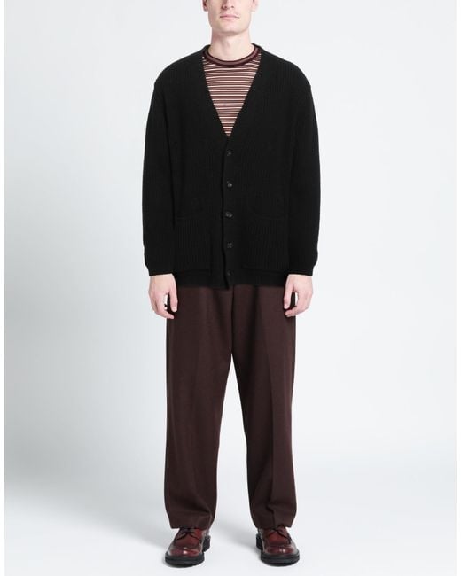 Officina 36 Black Cardigan for men