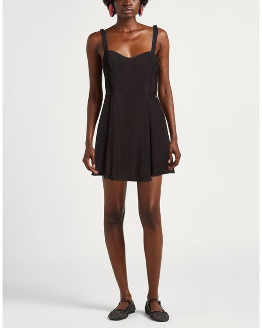 ARMANI EXCHANGE Black Mini Dresses