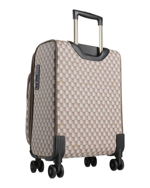 Guess Brown Wheeled Luggage