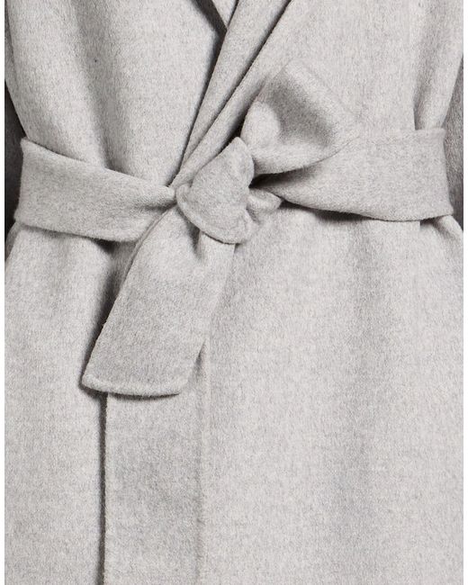 BRERAS Milano Gray Coat Wool, Polyester