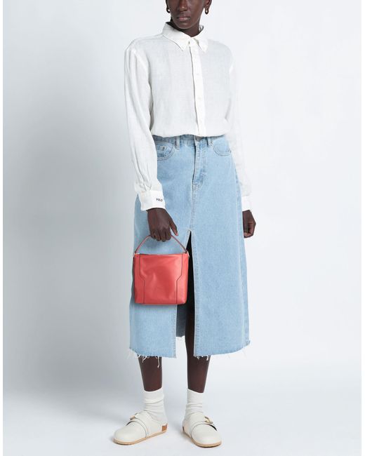 Piquadro Red Shoulder Bag
