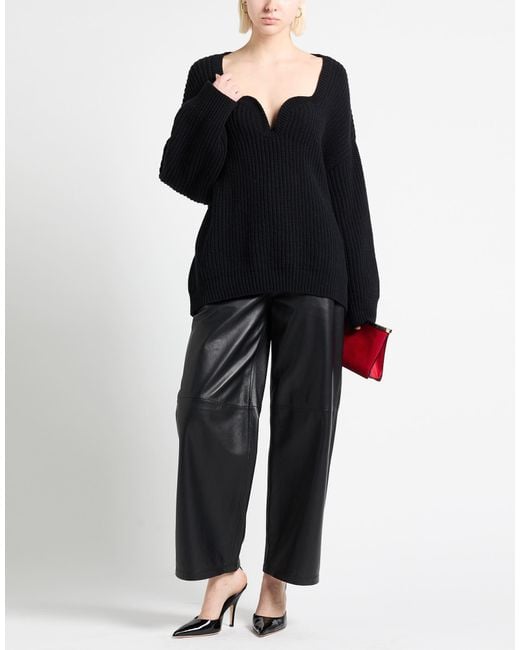 Valentino Garavani Black Sweater Virgin Wool