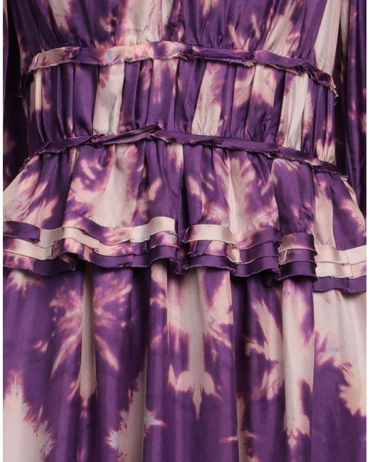 Ulla Johnson Purple Mini-Kleid