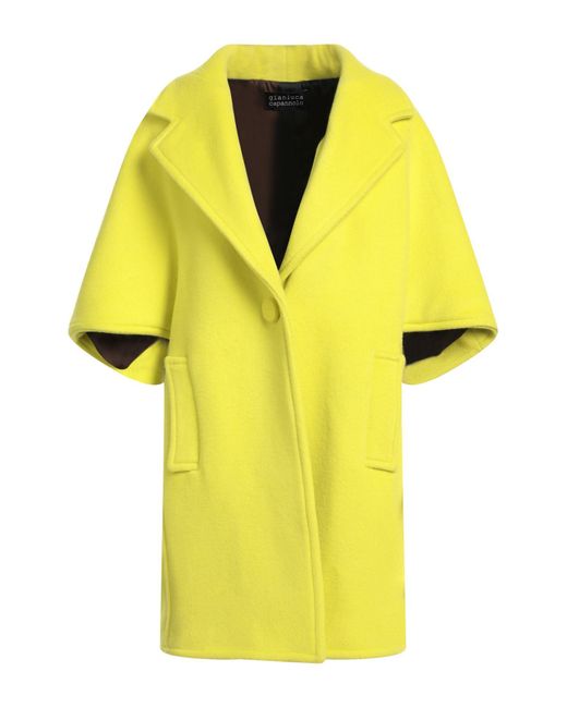 Cappotto di Gianluca Capannolo in Yellow
