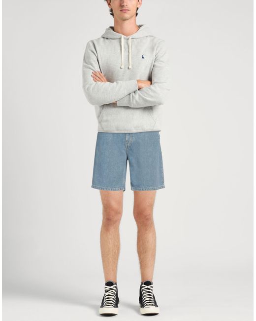 Edwin Blue Denim Shorts for men
