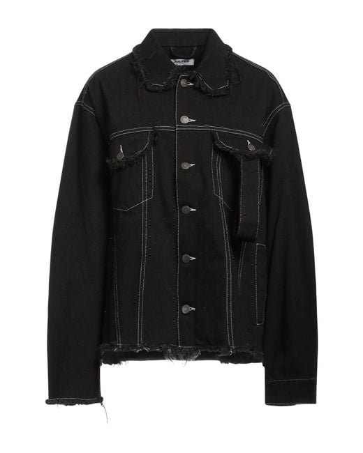 Julfer Black Denim Outerwear