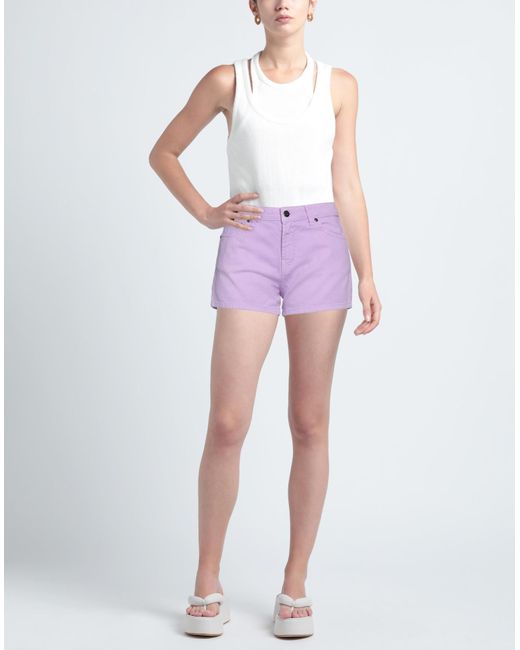 Sundek Purple Denim Shorts