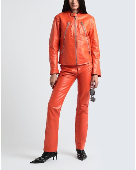MM6 by Maison Martin Margiela Red Trouser