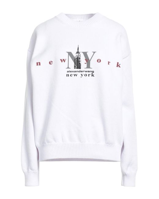 Pullover di Alexander Wang in White