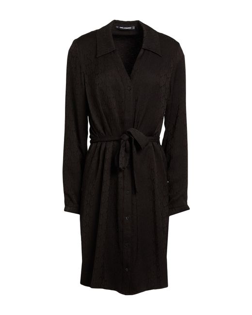 Karl Lagerfeld Black Mini Dress