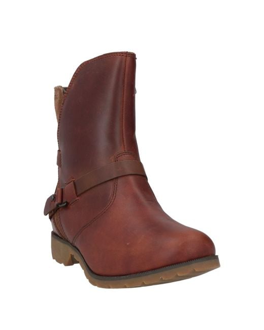 Teva Brown Stiefelette